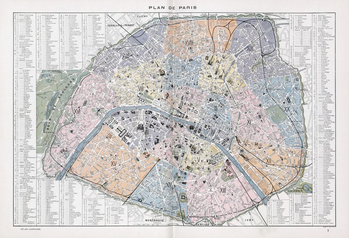 Karta U Parizu 1900