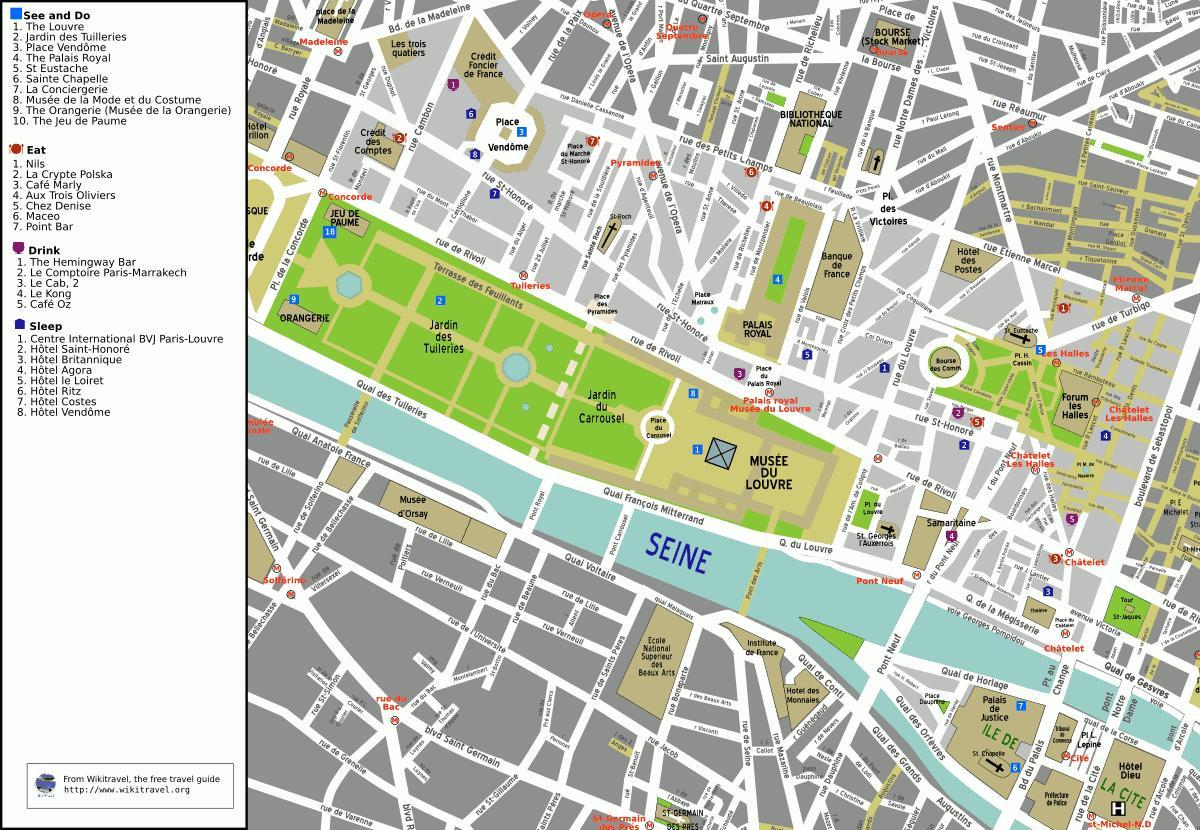 Karta 1-Parizu