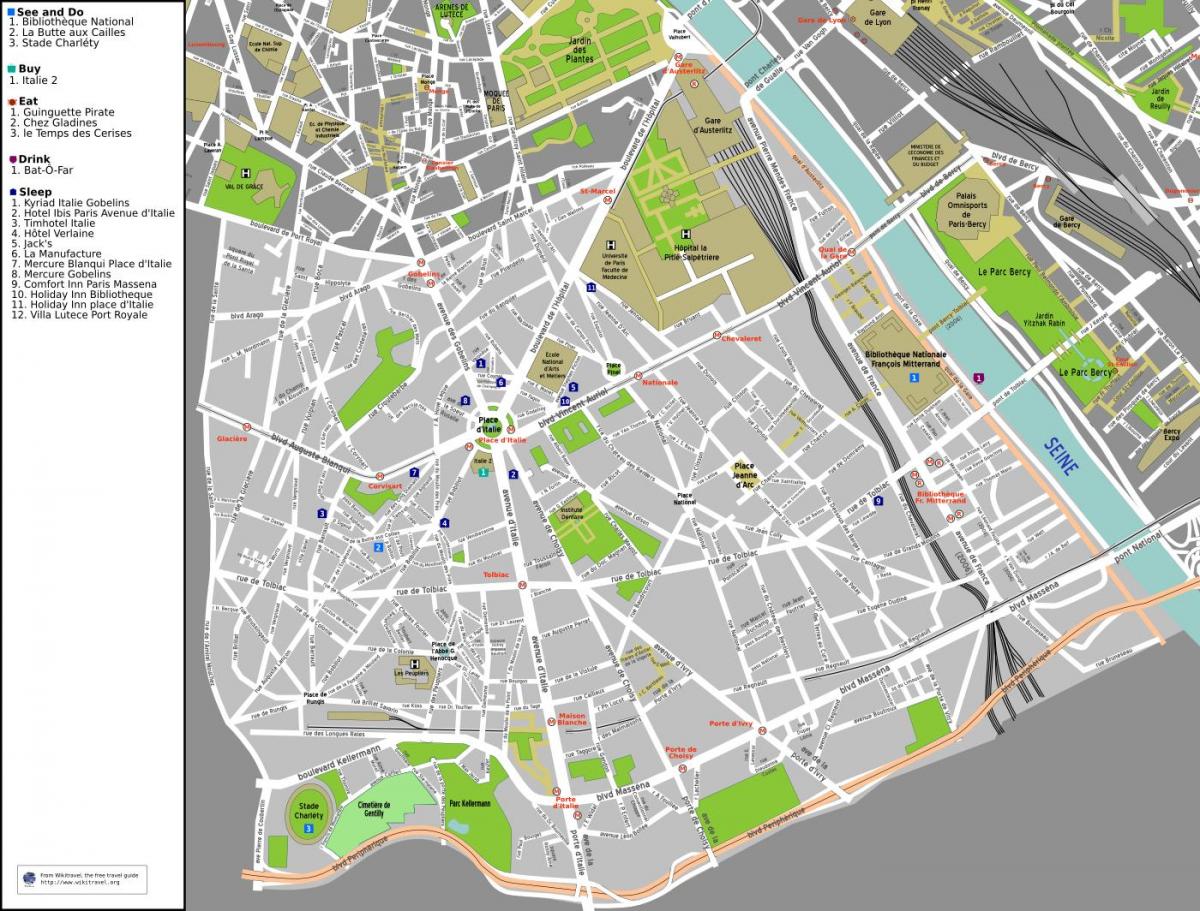 Karta 13-Parizu