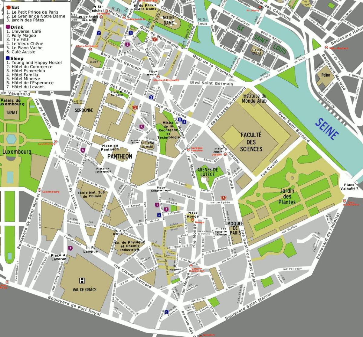 Karta 5-Parizu