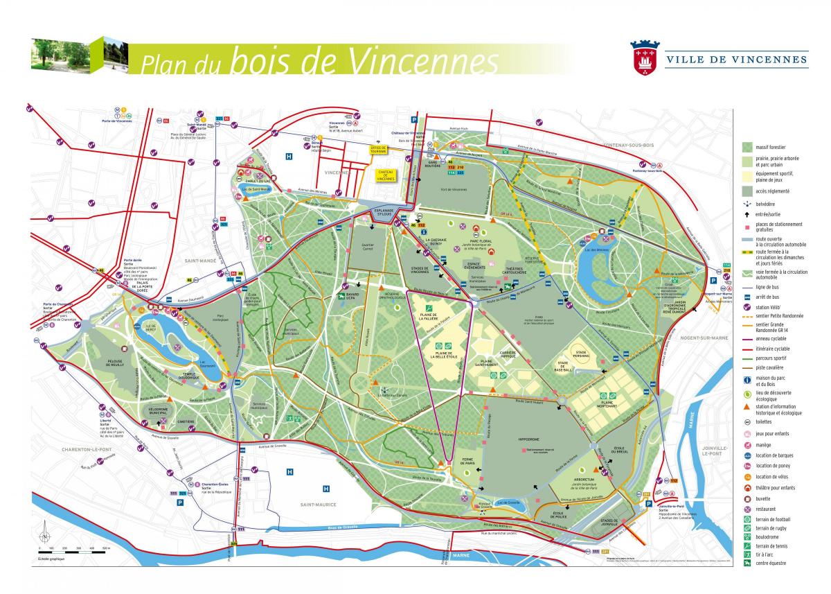 Kartu Bois de Vincennes