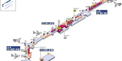 Karta airport South-Orly