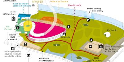 Karta muzej na rivi Бранли - Jacques Ширак