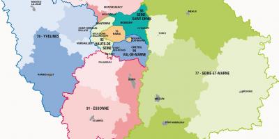 Karta regija парижанка